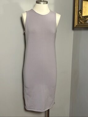 Eileen Fisher XXS Sleeveless Lavender Bodycon Dress